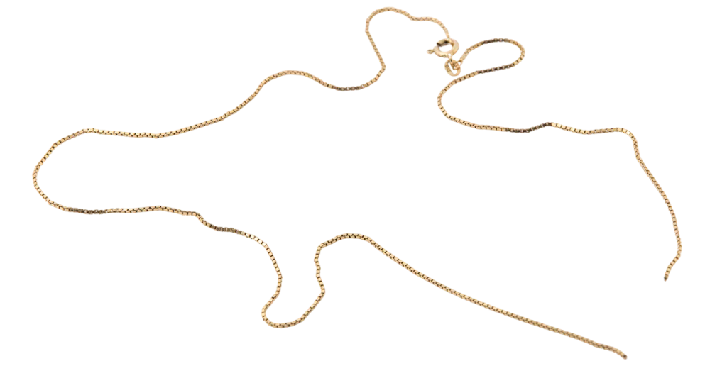 Eine gerissenen goldene Kette