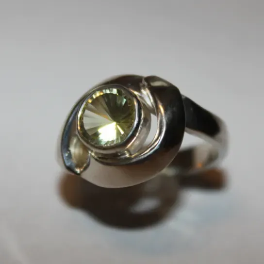 Ring mit Lemonquarz im